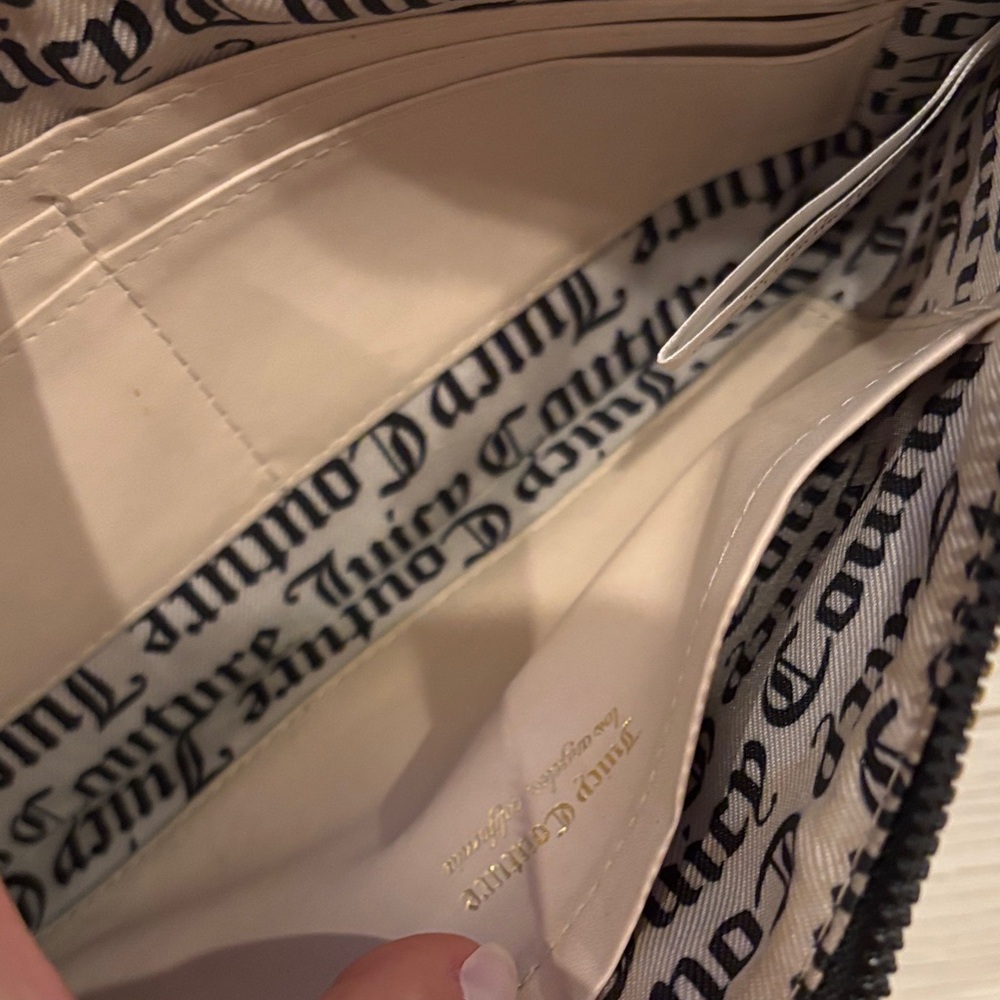 Juicy Couture Black and White Clutch - Picture 8 of 9